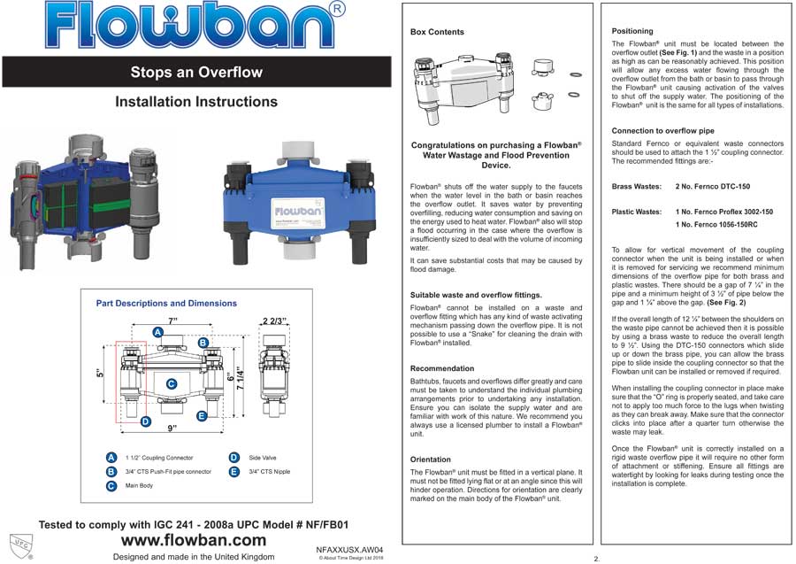 Flowban Installation Guide
